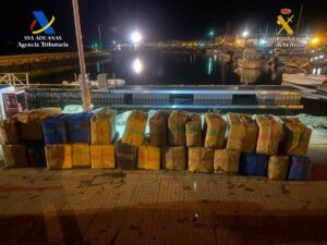 Intervenidas casi 4 toneladas de hachís en la costa de Huelva en menos de 24 horas