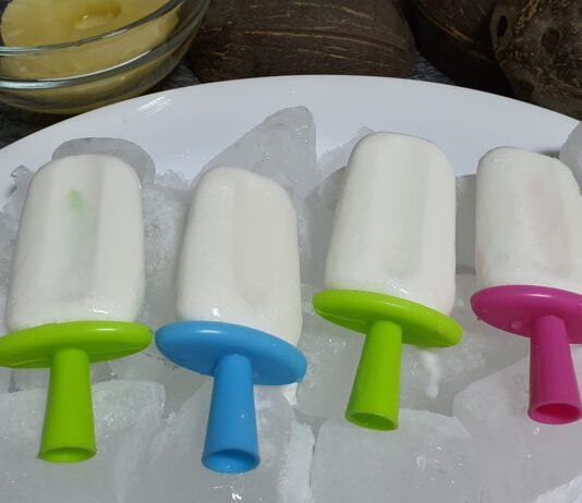 ¡Receta de polos de coco y piña fáciles de preparar!